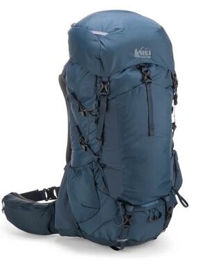 REI Co-Op Men's Medium Transverse 60 Navy Blue Backpacking Backpack NWOT Pack